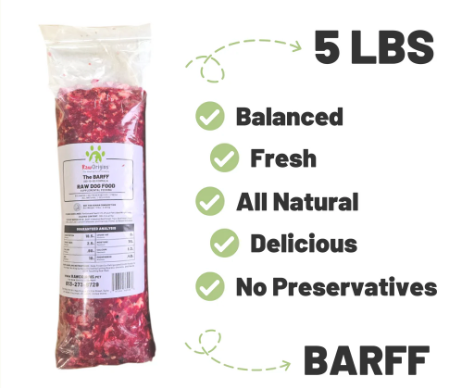 The BARFF — 5 lb Log