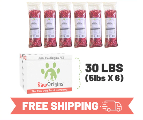 The BARFF Bulk Box — 30 lbs (6 × 5 lb Logs)